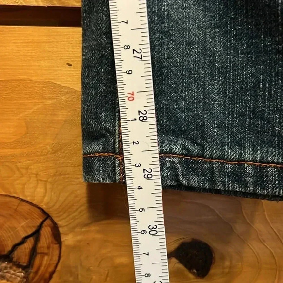 Los Altos boots Jeans Collection Mens 34/30 blue faded vintage Y2K western horse - Picture 4 of 9